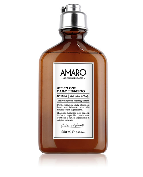FarmaVita Amaro All In One Daily Shampoo Nº1924 250 ml 2-in-1 Haar & Körper Männer