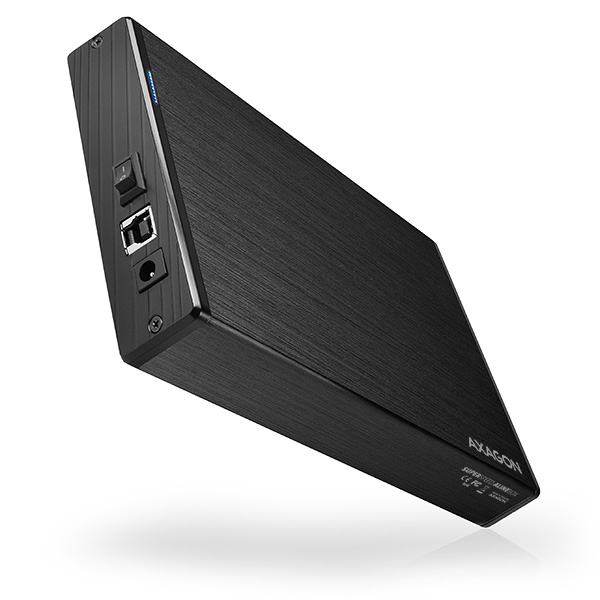 Axagon EE35-XA3 Kompakte aluminium USB 3.2 Gen 1 SATA externe Box für 3.5" HDD