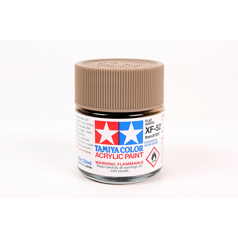Tamiya XF-52 Acrylfarbe 23 ml Braun Flasche