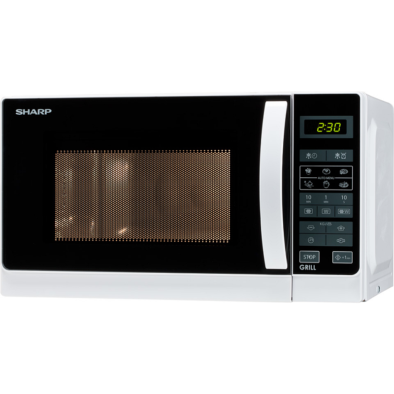 Sharp Home Appliances R-642 WW Weiß Grill-Mikrowelle Arbeitsplatte 20 l 800 W