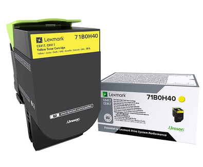 Lexmark 71B0H40 Tonerkartusche 1 Stück(e) Original Gelb