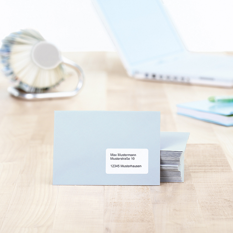 HERMA Adressetiketten Premium A4 63.5x33.9 mm weiß Papier matt 2400 St.