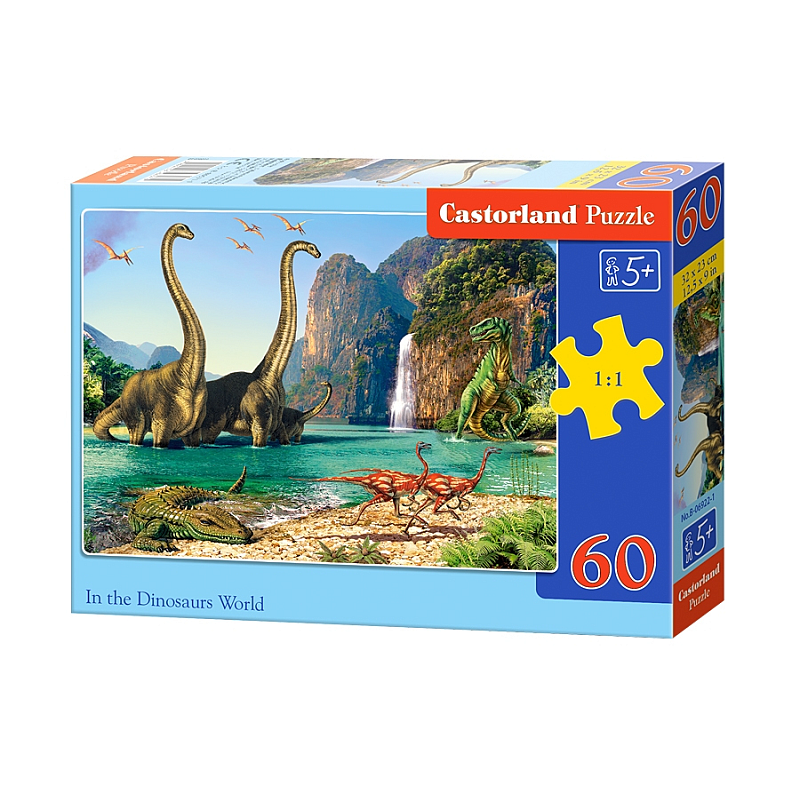 Castorland In the Dinosaurus World 60 pcs Puzzlespiel 60 Stück(e) Fauna