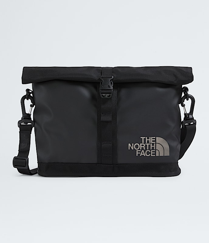 The North Face Base Camp Nylon, Polyester Schwarz Unisex Schultertasche