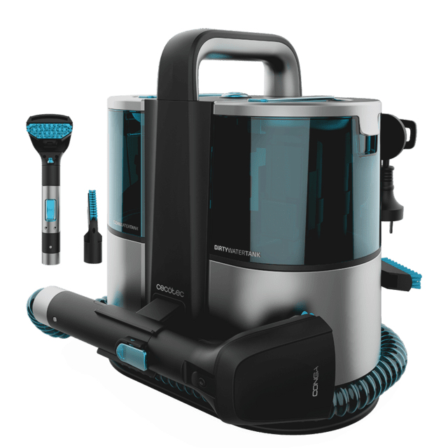 Cecotec Conga 4000 Carpet&Spot Clean XL Teppichreinigungsmaschine Handgeführt Trocken&Nass Grau
