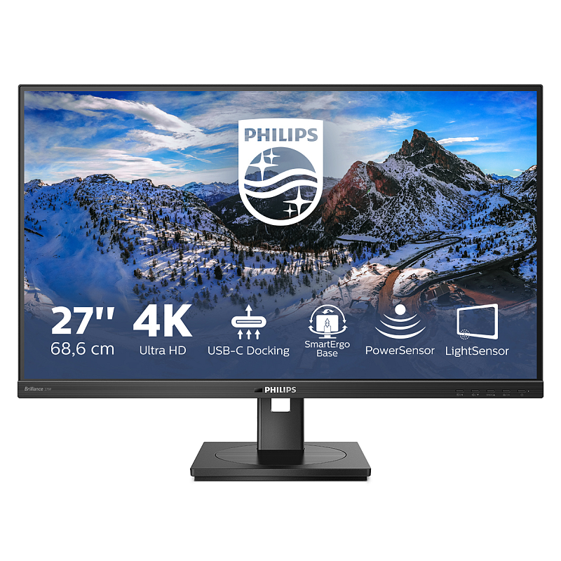 Philips 279P1/00 Computerbildschirm 68,6 cm (27") 3840 x 2160 Pixel 4K Ultra HD LED Schwarz