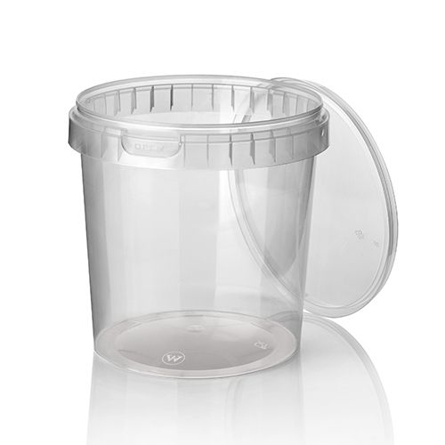 Papstar 86540 Einweg-Lebensmittelbehälter Kunststoff Transparent