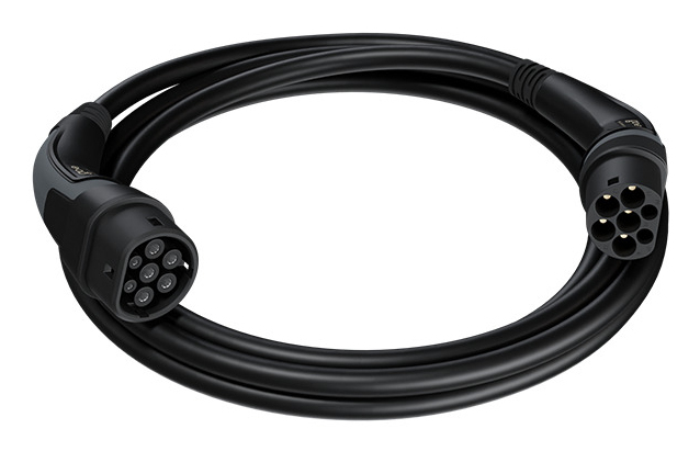 go-e CH-10-07-7 Ladekabel für Elektrofahrzeuge Schwarz Typ 2 3 5 m
