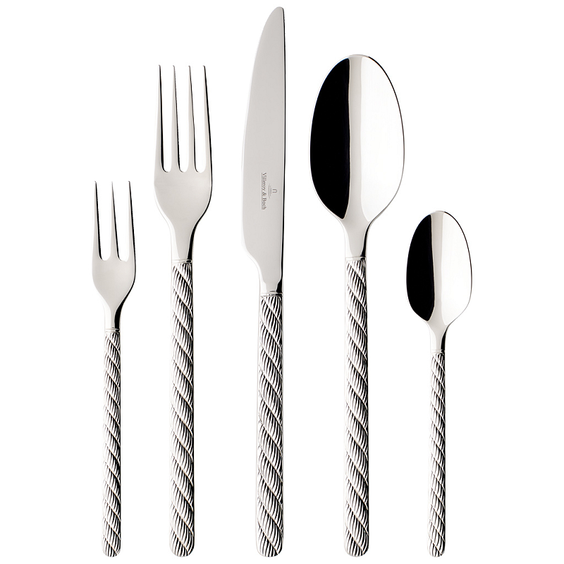 Villeroy & Boch 1264489050 Besteck-Set 30 Stück(e) Metallisch