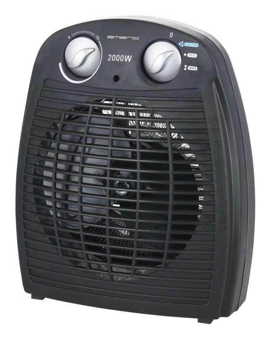 Emerio FH-106737.2 Elektrische Raumheizung Drinnen Schwarz 2000 W Elektrischer Raumheizlüfter