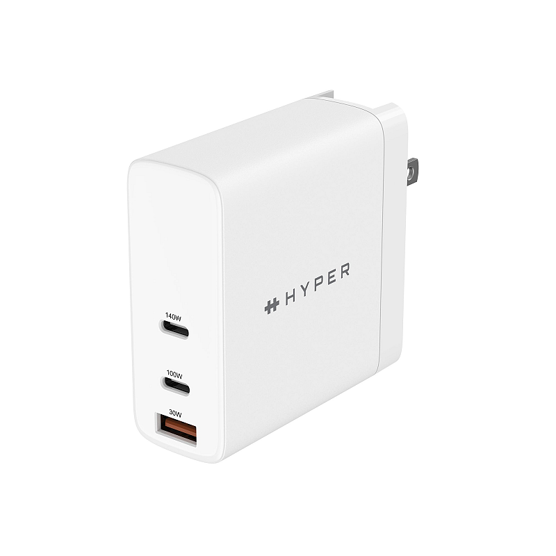 HYPER HJG140WW Ladegerät für Mobilgeräte Universal Weiß AC Schnellladung Drinnen