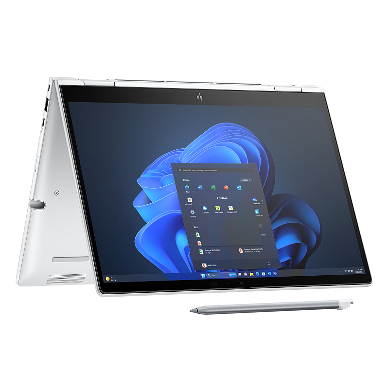 HP EliteBook 8 Flip G1i 13 inch Notebook AI PC Intel Core Ultra 5 225U Hybrid (2-in-1) 33,8 cm (13.3") Touchscreen WUXGA 16 GB LPDDR5x-SDRAM 512 GB SSD Wi-Fi 7 (802.11be) Windows 11 Pro Silber