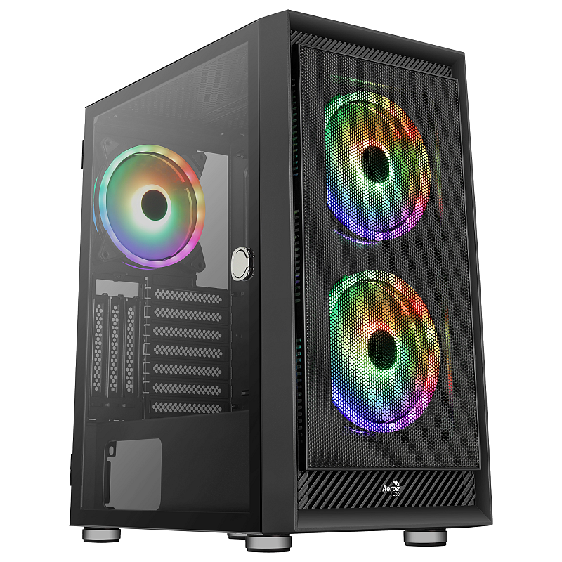 Aerocool Graphite V3 Midi Tower Schwarz