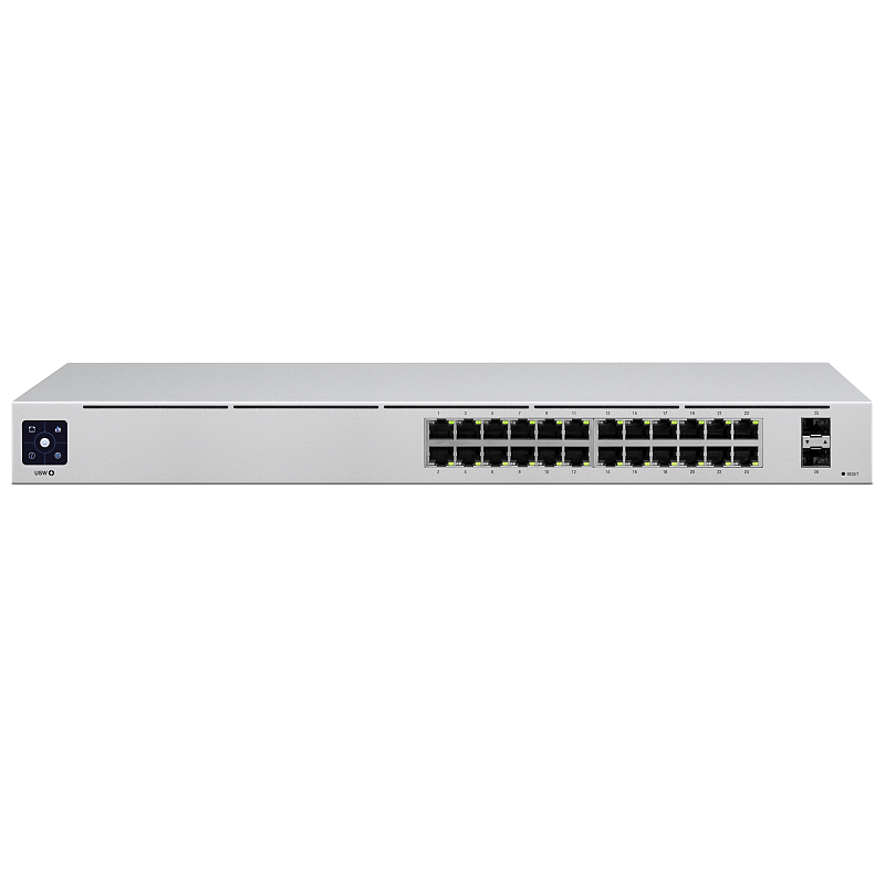 Ubiquiti UniFi USW-24 Netzwerk-Switch Managed L2 Gigabit Ethernet (10/100/1000) Silber