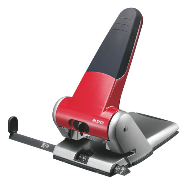 Leitz Heavy Duty Hole Punch 5180 Locher 65 Blätter Rot