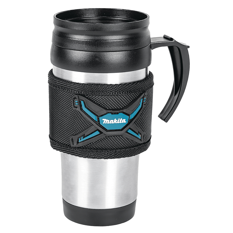 Makita E-05608 Thermosflasche 0,4 l Schwarz, Blau