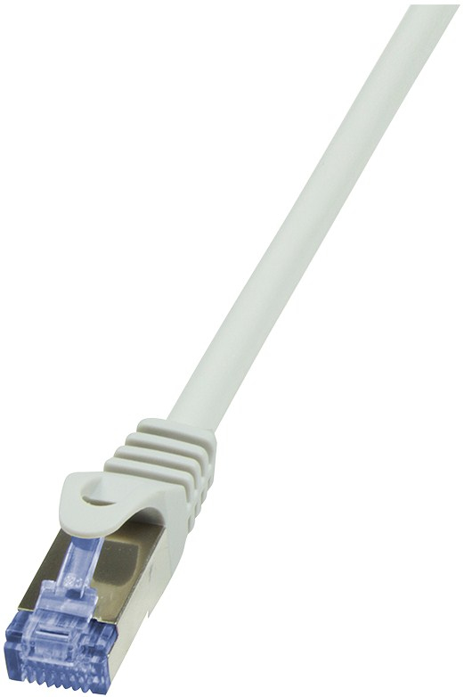 LogiLink Cat6a S/FTP, 1m Netzwerkkabel Grau S/FTP (S-STP)