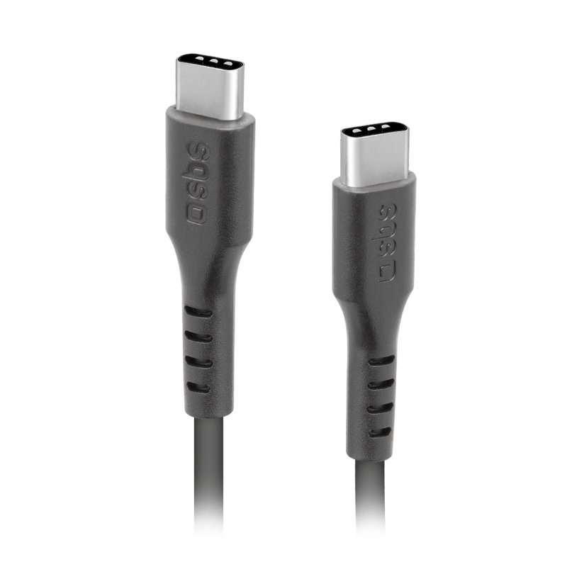 SBS TECABLETCC31K USB Kabel USB 3.2 Gen 1 (3.1 Gen 1) 1,5 m USB C Schwarz