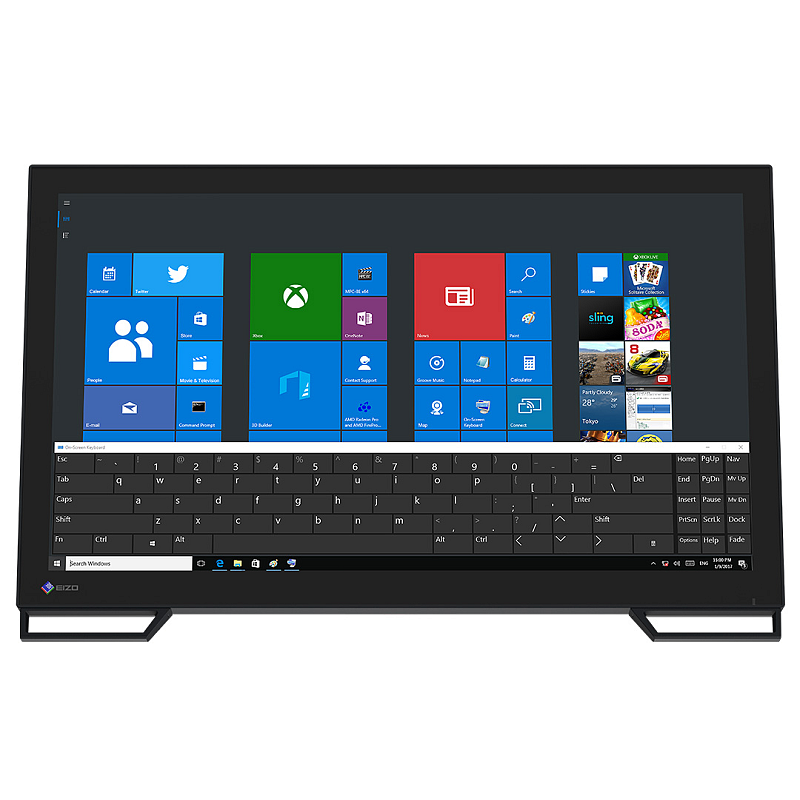 EIZO DuraVision FDF2382WT-A Computerbildschirm 58,4 cm (23") 1920 x 1080 Pixel Full HD LED Touchscreen Tisch Schwarz