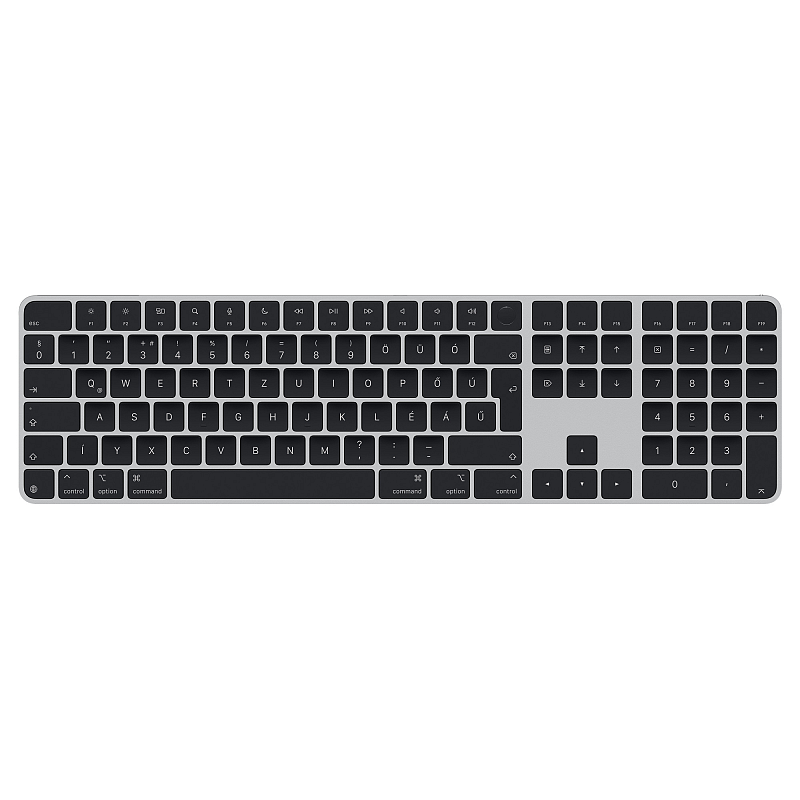 Apple MXK83MG/A Tastatur Universal USB + Bluetooth QWERTZ Ungarisch Schwarz