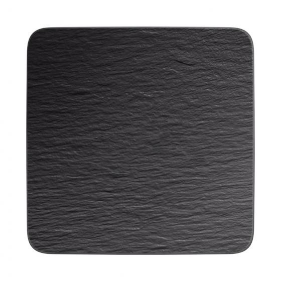 Villeroy & Boch Rock Porzellan Schwarz Quadratisch Schieferplatte