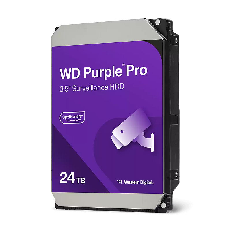 Western Digital Purple Pro WD240PURP Interne Festplatte 24 TB 7200 RPM 512 MB 3.5" Serial ATA III