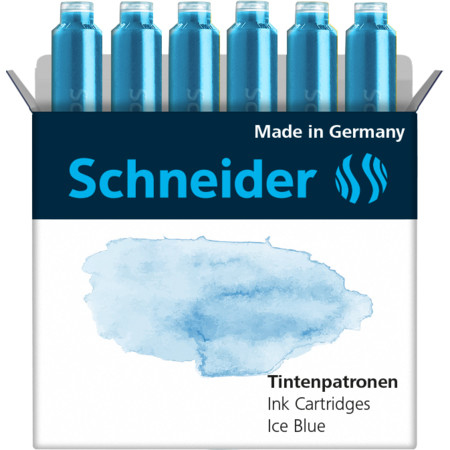 Schneider Schreibgeräte Pastel Druckerpatrone 6 Stück(e) Original Blau