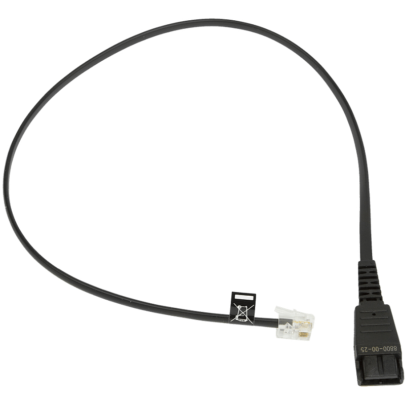 Jabra Cord - QD to Modular RJ extension cord for Yealink