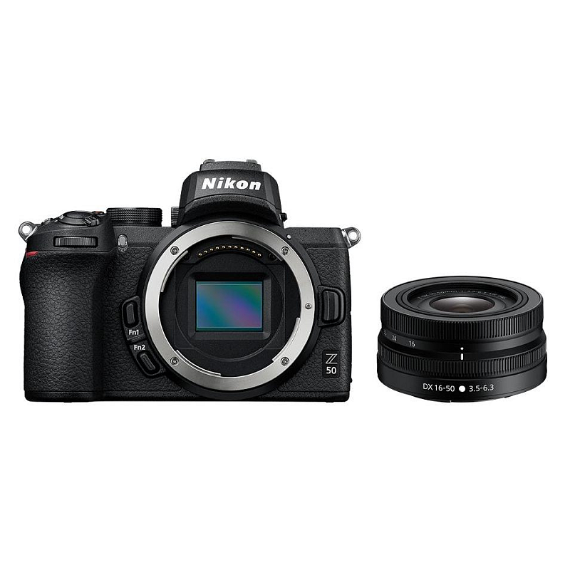 Nikon Z 50 + 16-50mm dx MILC 20,9 MP CMOS 5568 x 3712 Pixel Schwarz