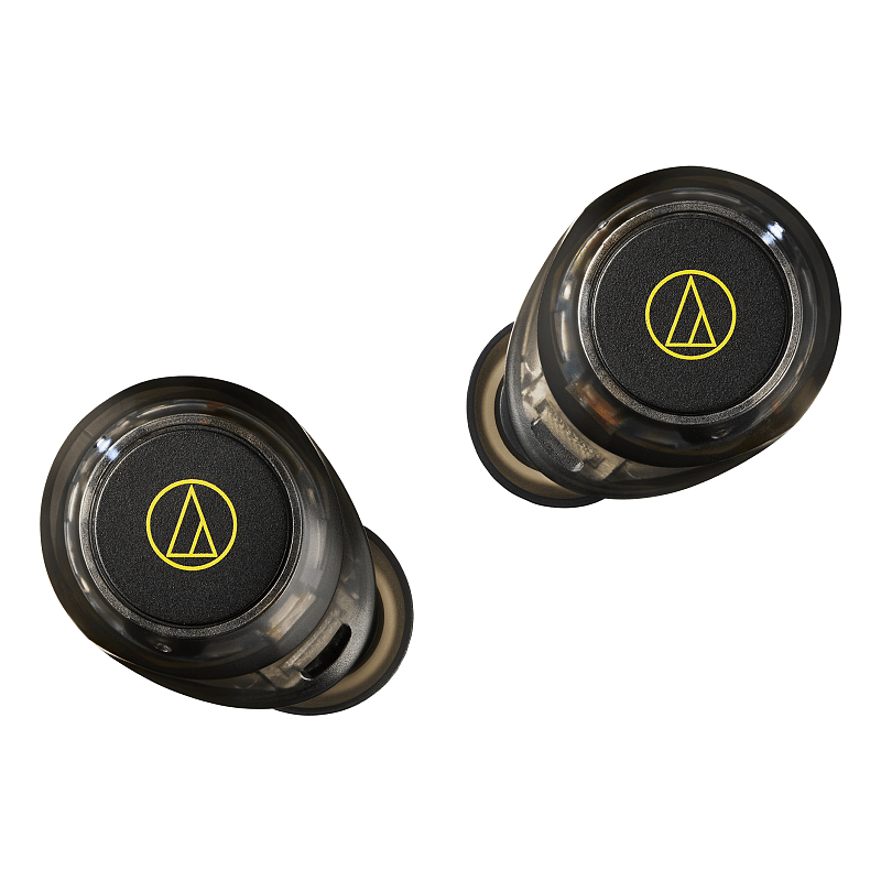 Audio-Technica ATH-CKS30TW+ Kopfhörer True Wireless Stereo (TWS) im Ohr Anrufe/Musik USB Typ-C Bluetooth Schwarz, Transparent
