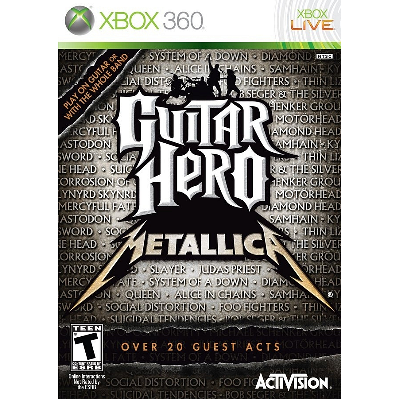 Vivendi Games Guitar Hero: Metallica, Xbox 360 Deutsch
