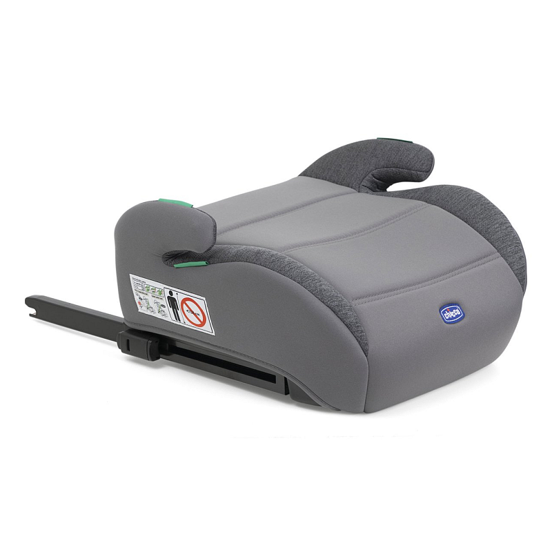 Chicco Quasar Fix i-Size Grau Kein Kinderautositz mit hoher Rückenlehne