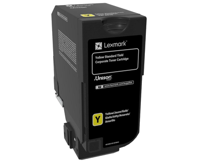 Lexmark 74C2SYE Tonerkartusche 1 Stück(e) Original Gelb