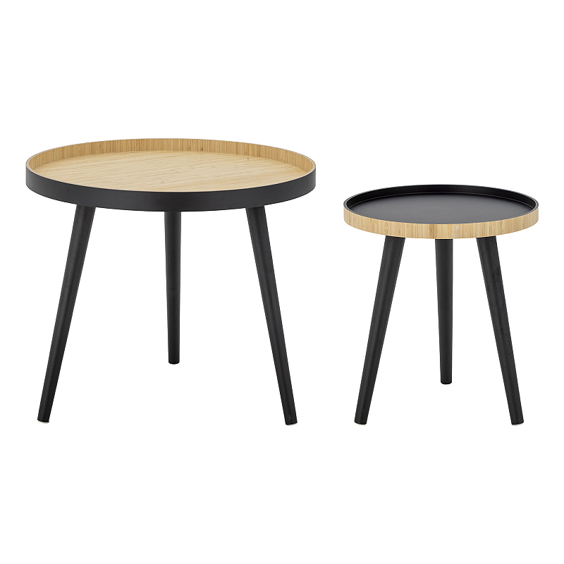 Bloomingville 82052153 Beistelltisch Kaffeetisch Rundform 3 Bein(e)