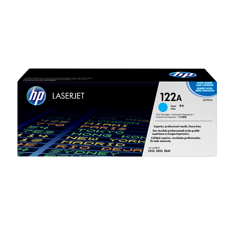 HP 122A Cyan Original LaserJet Toner Cartridge Tonerkartusche 1 Stück(e)