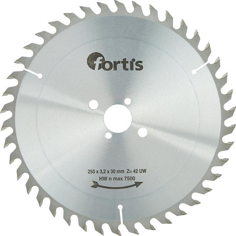 Fortis 4317784784825 Kreissägeblatt 25 cm 1 Stück(e)