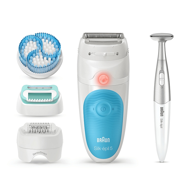 Braun Silk-épil 5 5-815 20 Pinzette Blau, Weiß