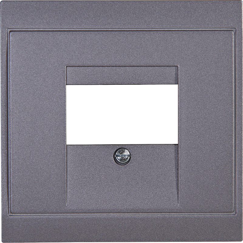Kopp 350115188 Wandplatte/Schalterabdeckung Anthrazit