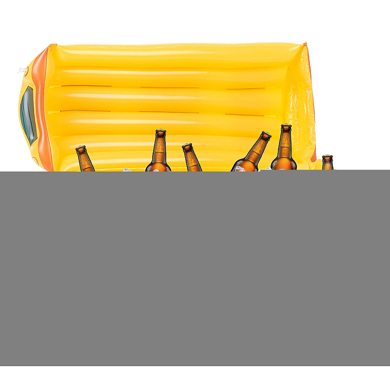 JADEO 5218T01 Aufblasbares Spielzeug für Pool & Strand Blau, Gelb Abbildung Schwimmender Kühler