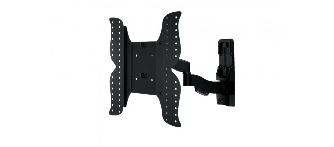 PureMounts PM-SHADOW-2 TV-Halterung 132,1 cm (52") Schwarz