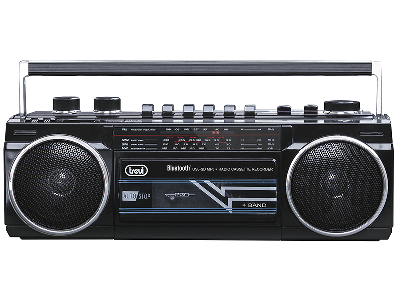 Trevi RR 501 BT Persönlich Analog Schwarz