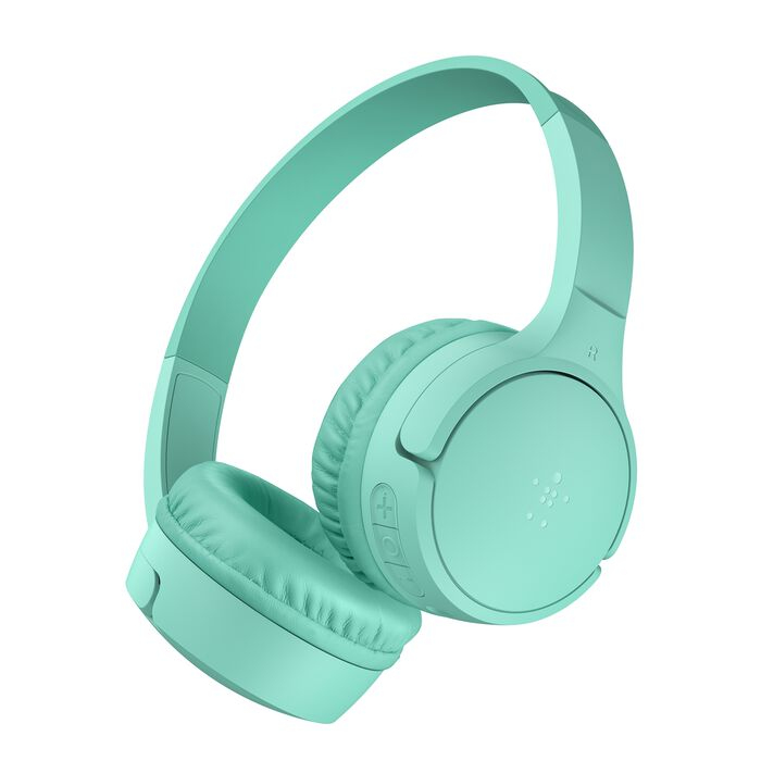 Belkin SoundForm Mini Kopfhörer Verkabelt & Kabellos Kopfband Anrufe/Musik Bluetooth Mintfarbe