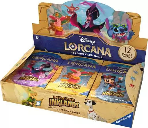 Ravensburger Disney Lorcana: Die Tintenlande - Display mit 24 Booster Packs (Englisch)