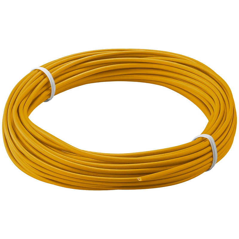 Goobay Kupferlitze isoliert, 10 m, Orange