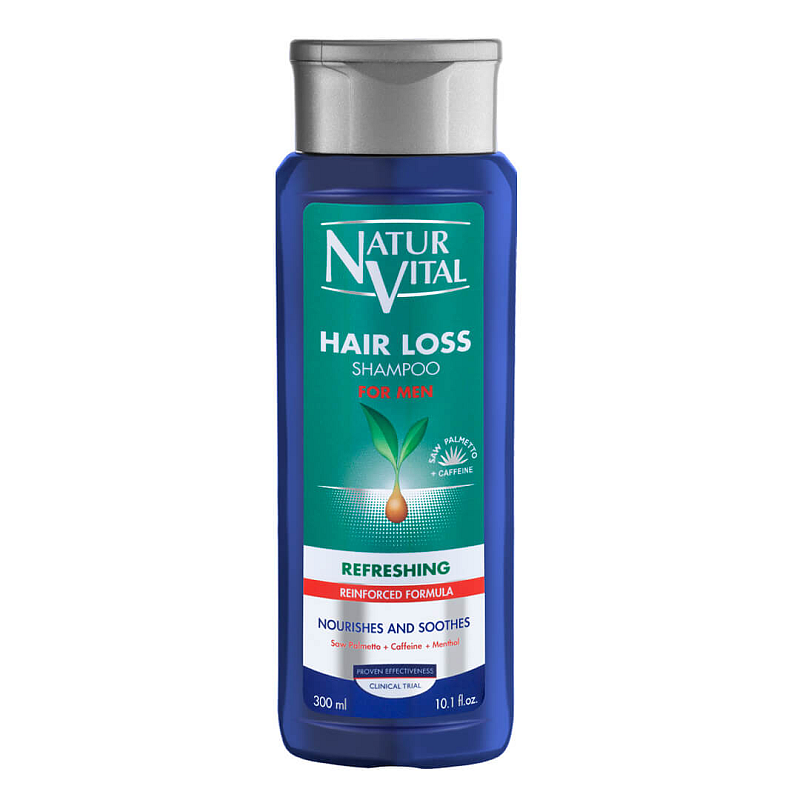 Naturaleza y Vida 8414002070381 Haarshampoo 300 ml Shampoo Männer