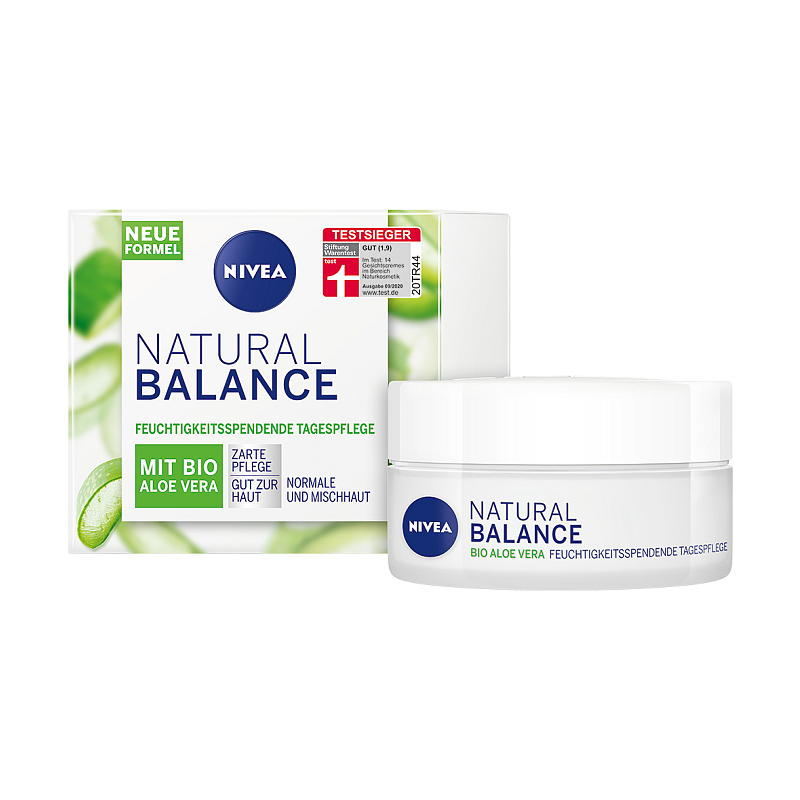 NIVEA Naturally Good Radiance Day Cream Tages- & Nachtcreme Gesicht 50 ml
