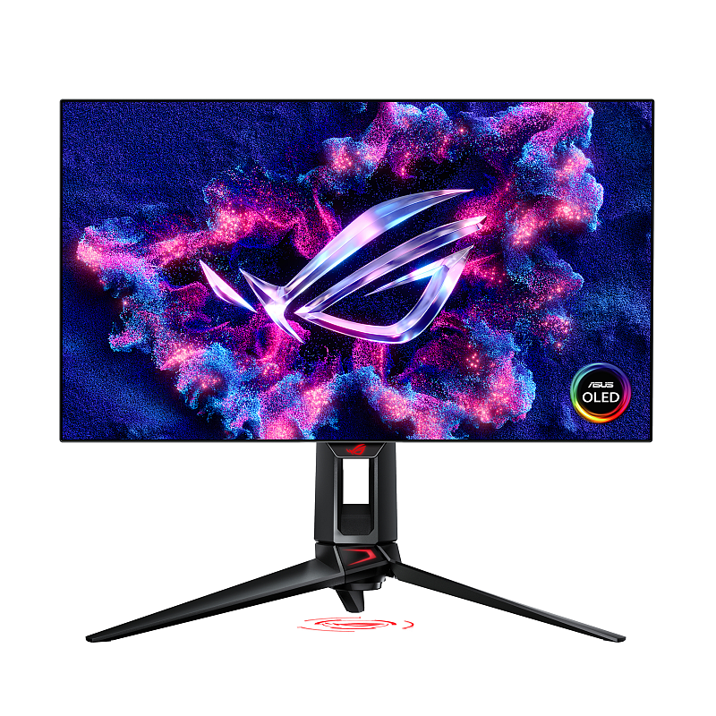 ASUS ROG Swift OLED PG27AQDP Computerbildschirm 67,3 cm (26.5") 2560 x 1440 Pixel Quad HD Schwarz