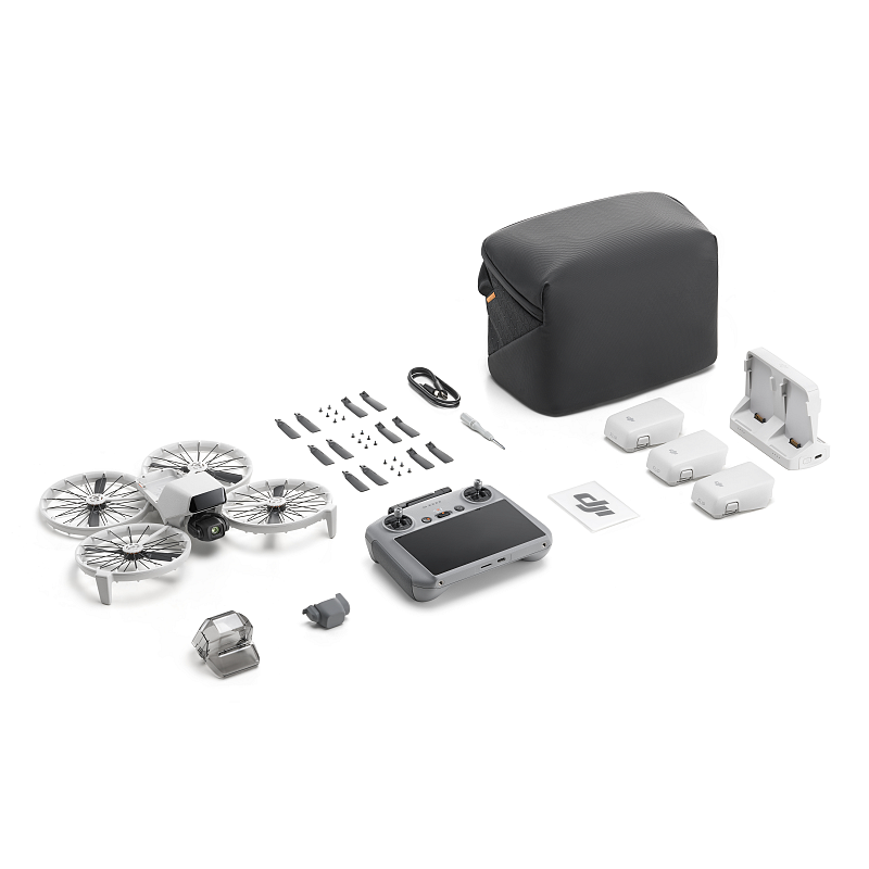 DJI Flip Fly More Combo RC 2 4 Rotoren Quadrocopter 48 MP 3840 x 2160 Pixel 3110 mAh Schwarz, Weiß