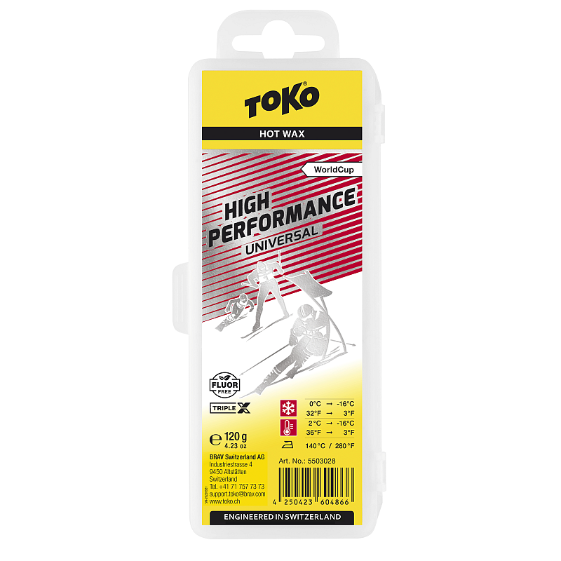 TOKO 5503028 Ski-&Snowboardwachs Ski/Snowboard Gleitwachs