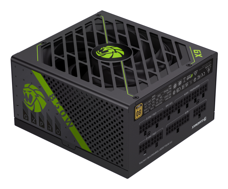 GameMax GX-850 PRO Netzteil 850 W 20+4 pin ATX ATX Schwarz